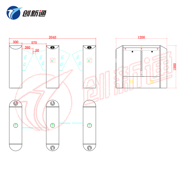 翼闸厂家分析翼闸运用的优点